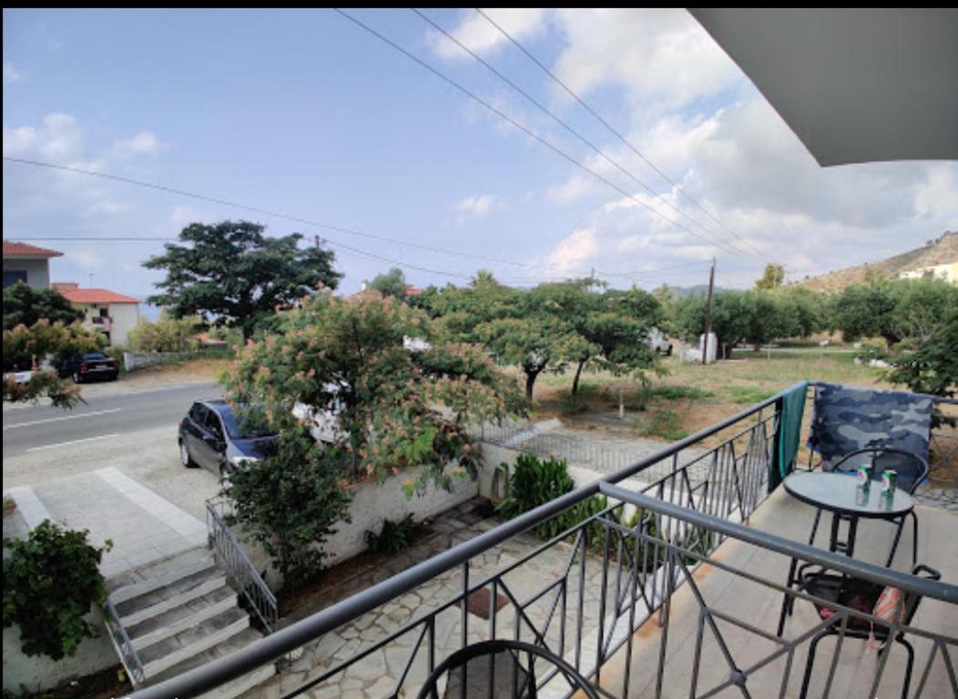 Merida Apartments Mola Kalyva Bagian luar foto